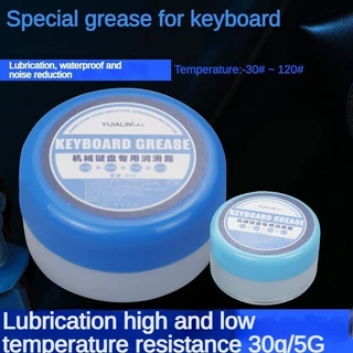 สวิตช์คีย์บอร์ด Lube Grease 5g สวิตช์ของขวัญ Stabilizer น้ํามันหล่อลื่น DIY สวิตช์คีย์บอร์ดแบบกลไกอุปกรณ์เสริมแบบกําหนดเอง