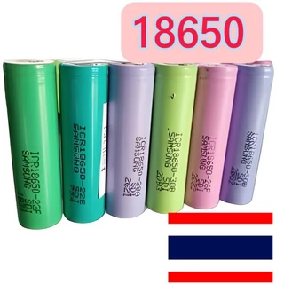 [ส่งด่วนในไทย]ถ่าน 18650 แท้มีแบรนทุกก้อน ตรวจวัดความจุทุกก้อน ชาร์จเต็ม 4.1+ ทุกก้อน