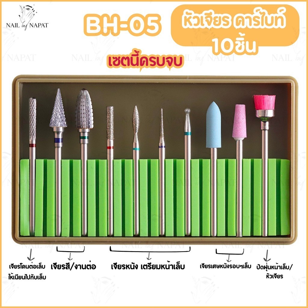 หัวเจียร คาร์ไบท์ เจียรเล็บ