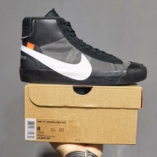 Nike Nike The 10 Blazer Mid x OFF-White'peaper Original Quality AA3832-001 Sneakers/Shoes for Men and Women