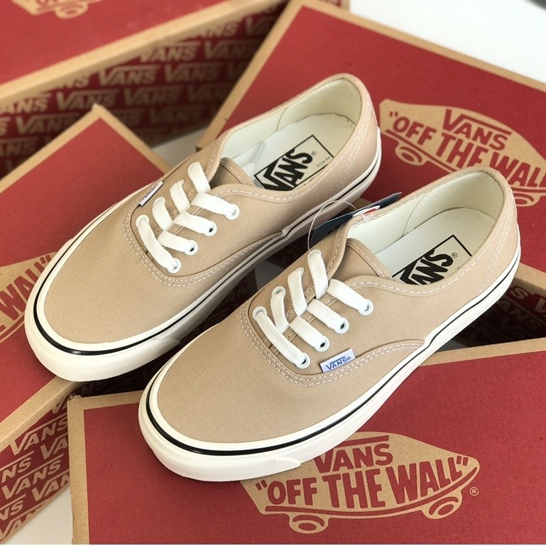 Vans Authentic 44 Dx Anaheim Factory Coffee Low-Top Casual รองเท้าผ้าใบ  คอลเลกชัน