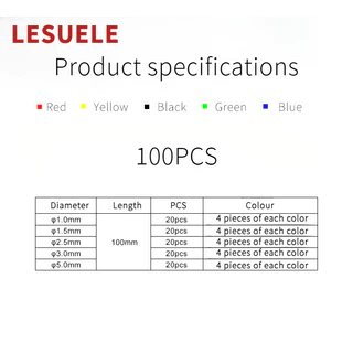 100 PCS/127/164 /328/530/580/ชิ้นปลอกหุ้มฉนวนสำหรับการเชื่อมต่อสายเคเบิลท่อหดความร้อน