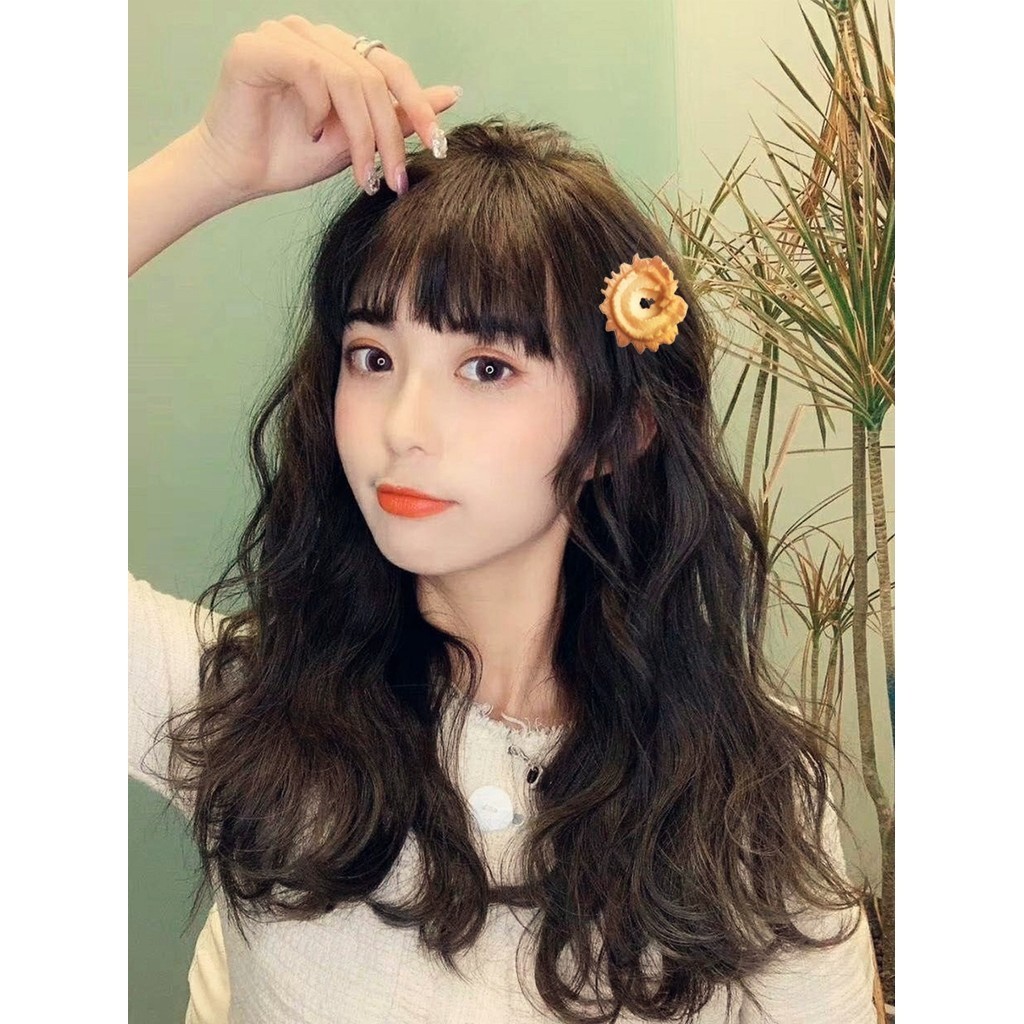 กิ๊บติดผม รูปคุกกี้ บิสกิตจําลอง สําหรับผู้หญิง