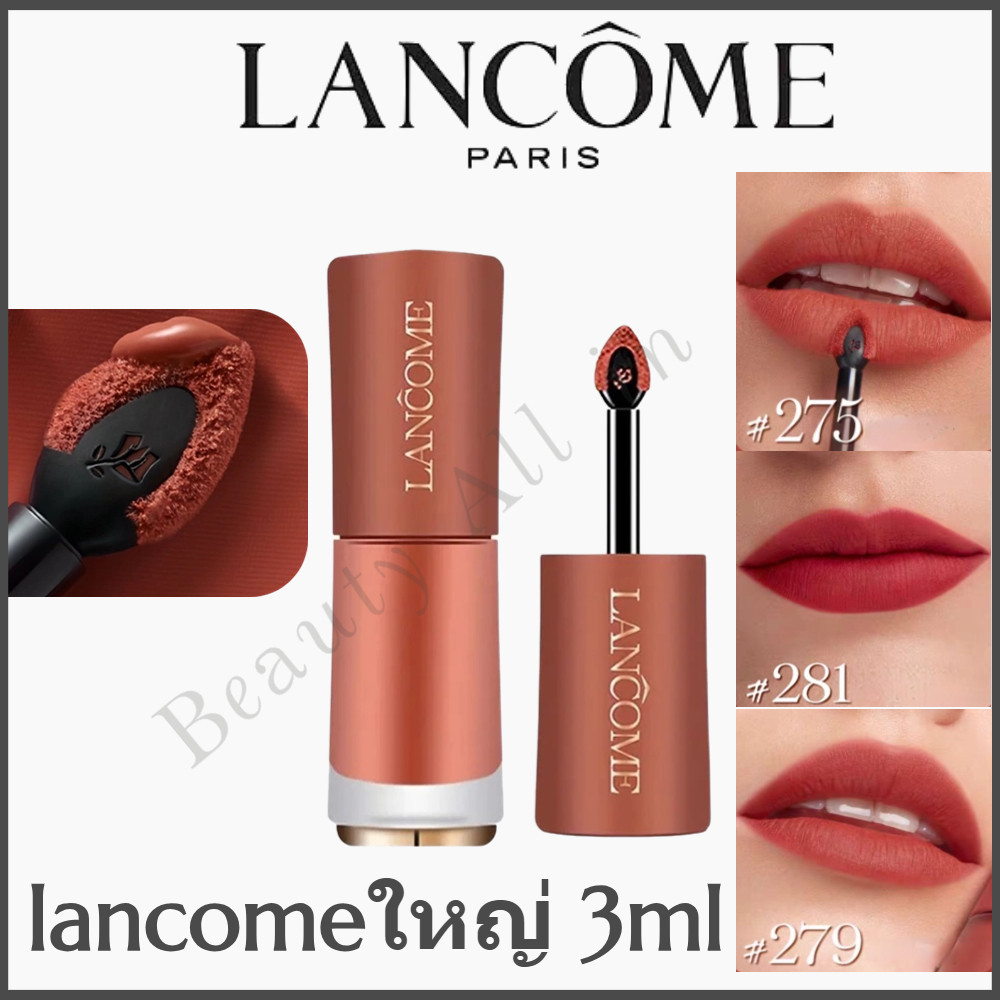 💖ของแท้100%💖 Lancome Pure Nude Lipstick 3ml #188 #196 #275 #279 #281 #291 ลิป