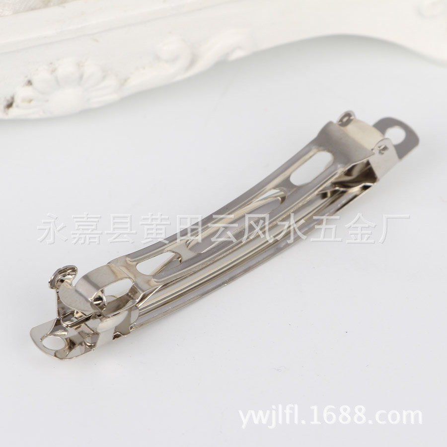 ขายตรงจากโรงงาน Wenzhou คลิปหนีบด้านหลัง แบบแบน ขนาด 4~8 ซม. สําหรับเครื่องประดับ DIY - รูปที่ 5