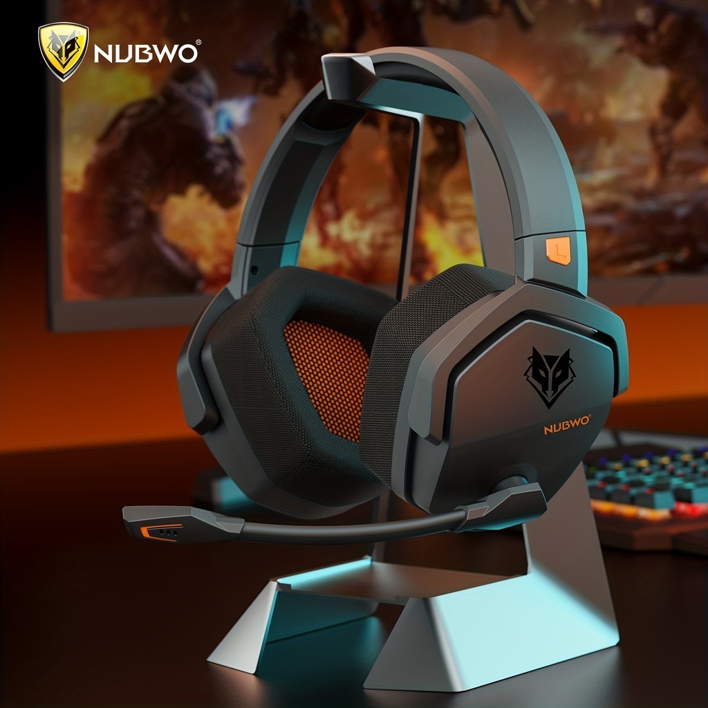 Nubwo G06 ชุดหูฟังเกมมิ่ง บลูทูธ 2.4GHz ตัดเสียงรบกวน ความล่าช้าต่ํา พร้อมไมโครโฟน สําหรับ PS5 PS4 XBOX PC Mac