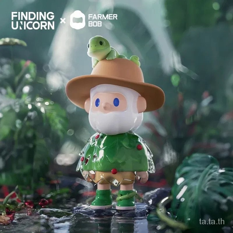 ฟิกเกอร์ ยูนิคอร์น FARMER BOB Encounter In The Wild Series Blind Box ของเล่นสําหรับเด็ก
