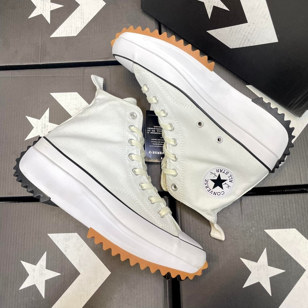 ♞,♘New Favorite Converse Run Star Hike High Top Sneakers for Men and Women รองเท้า sports