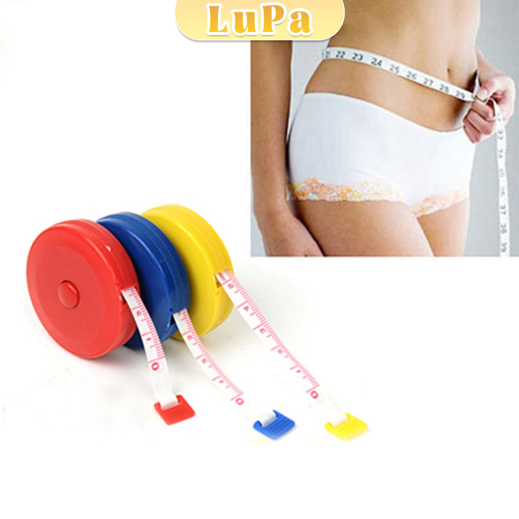 LuPa ตลับสายวัดตัว สายวัดเอว สายวัดรอบเอว **มาตราวัดเคลื่อไป 2 มิน** ตลับเมตร