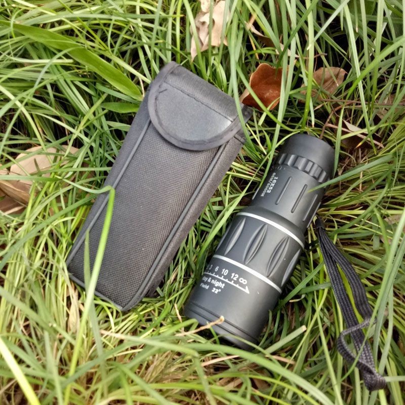 ♞16x52 ครั้งกล้องโทรทรรศน์ความละเอียดสูง night vision monocular low light high power dual tone 8000