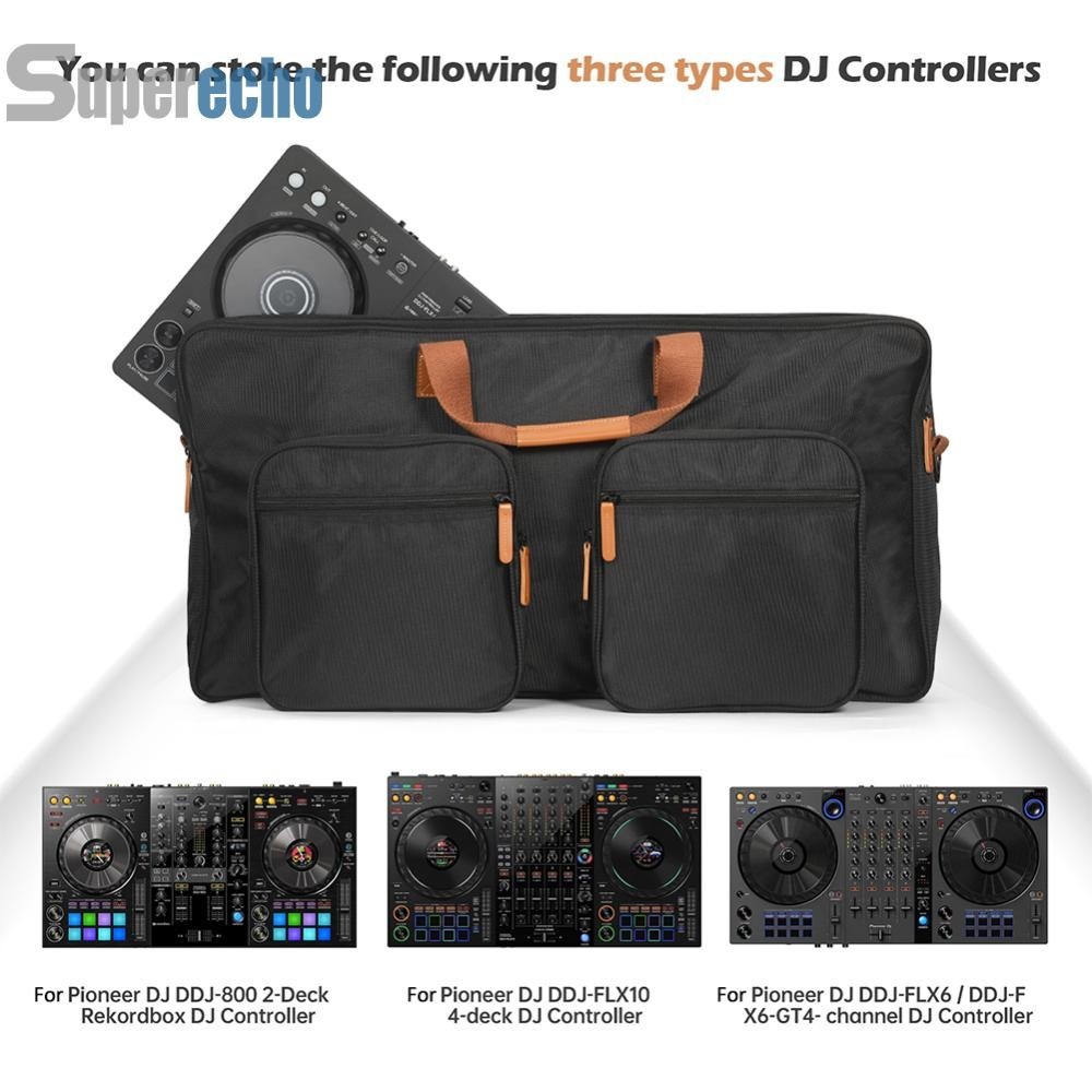 กระเป๋าเก็บเครื่องเล่นดีเจ กันฝุ่น สําหรับ Pioneer DJ DDJ-800 DDJ-FLX104 FLX6 [superecho.th]