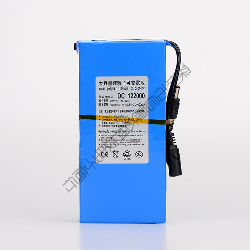 Factory 3.7V;8.4V;12V Large Capacity Multi-Purpose Rechargeable Standby Lithium Battery (20000Mah)