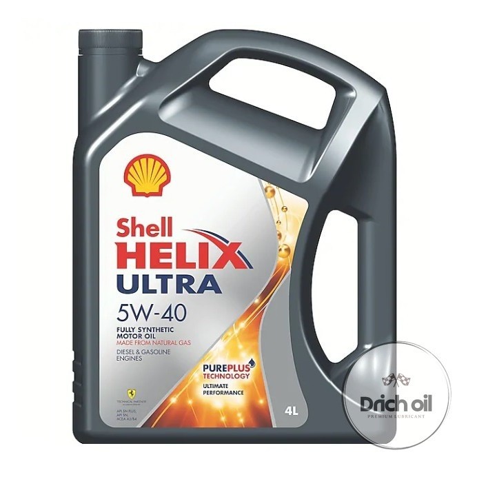 น้ำมันเครื่องสังเคราะห์แท้ Shell Helix Ultra 5w-40 ของแท้ 100% Made in HK เกรดพรีเมียมตัวท๊อป น้ำมันเบนซิน