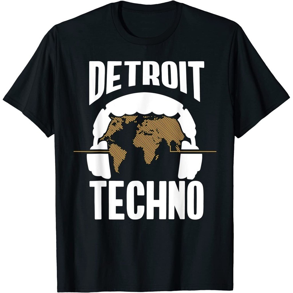 Detroit Techno House Music Festival Synthpop Edm Dj Da1 เสื ้ อยืด