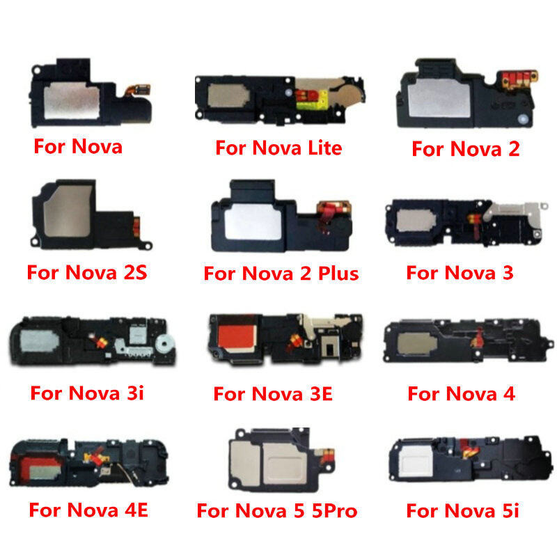 อะไหล่โมดูลบัซเซอร์ลําโพง สายเคเบิ้ลอ่อน สําหรับ Huawei Nova 5 5i 4 4E 3 3i 3E 2 Lite Plus Pro