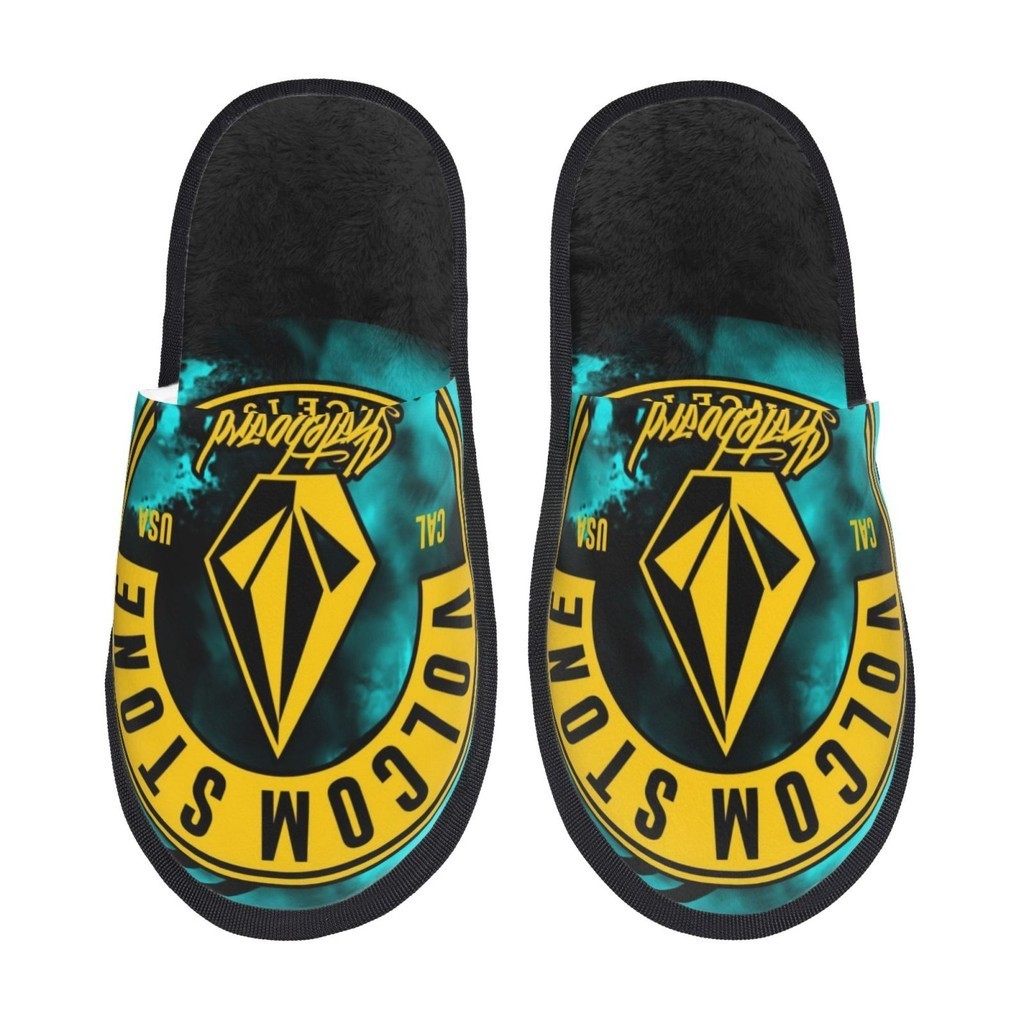 Volcom รองเท้าแตะลําลอง ขนปุย ใส่สบาย สําหรับใส่ในบ้าน