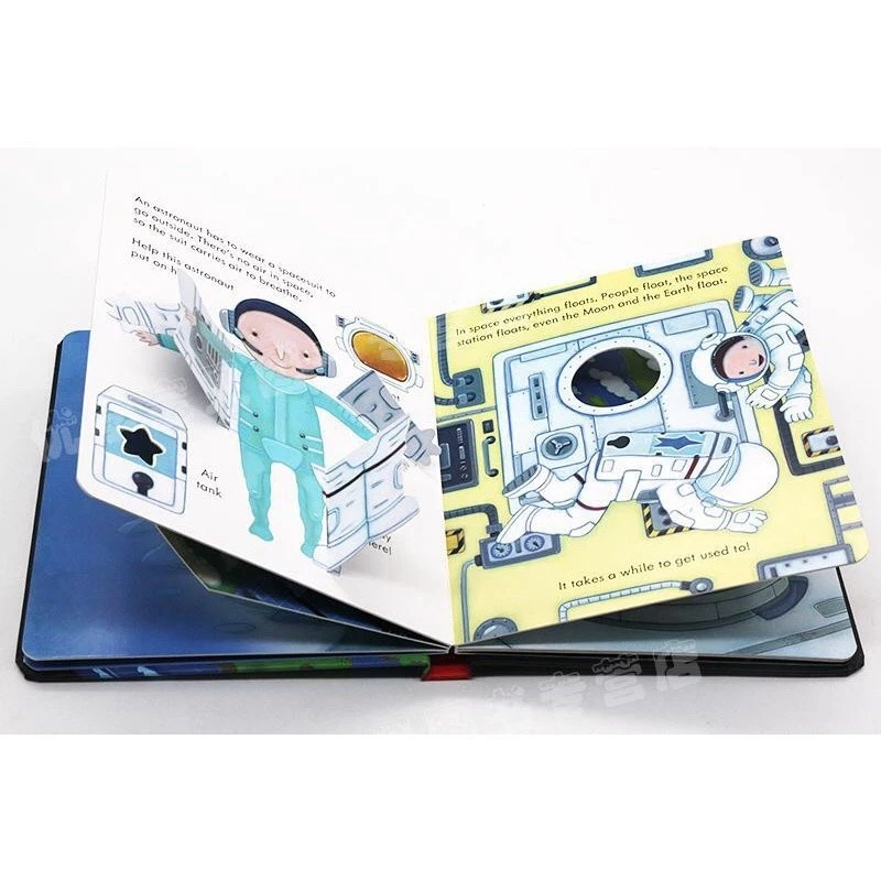 พร้อมส่ง หนังสือ Usborne Peep Inside เปิดปิด นิทาน ภาษาอังกฤษ หนังสือสำหรับเด็ก เสริมพัฒนาการ thumbnail 4