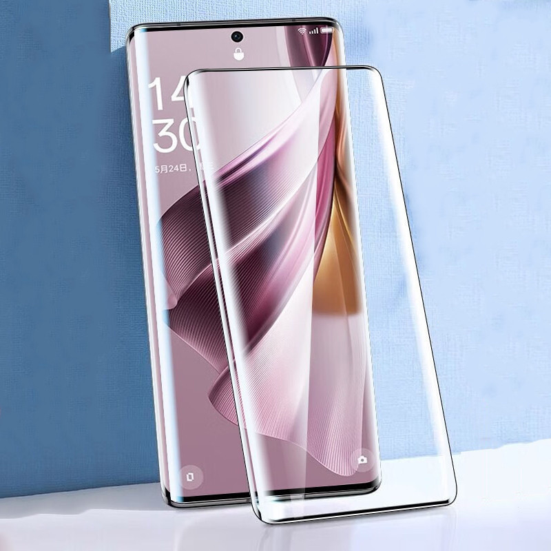 กระจกนิรภัยสําหรับ Vivo V30E V30e 5G หน้าจอโค้งคลุมทั้งหมด HD Clear ป้องกัน Anti Scratch ฟิล์มแก้ว