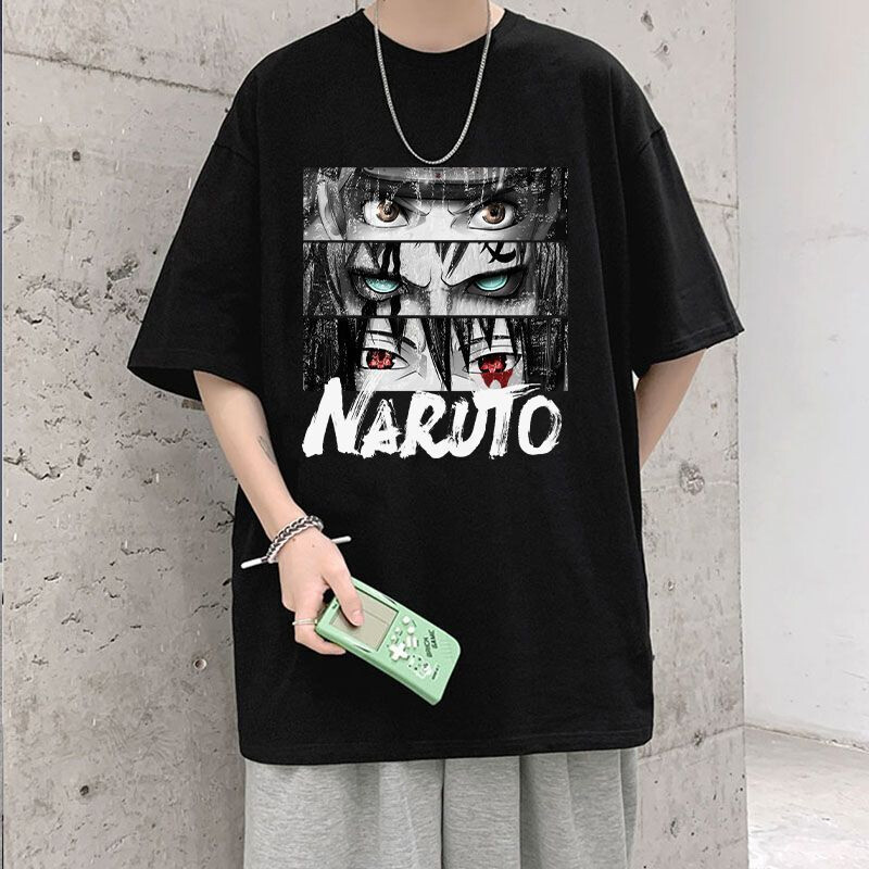 Anime Naruto Japanese T-shirt Men anime shirt for men