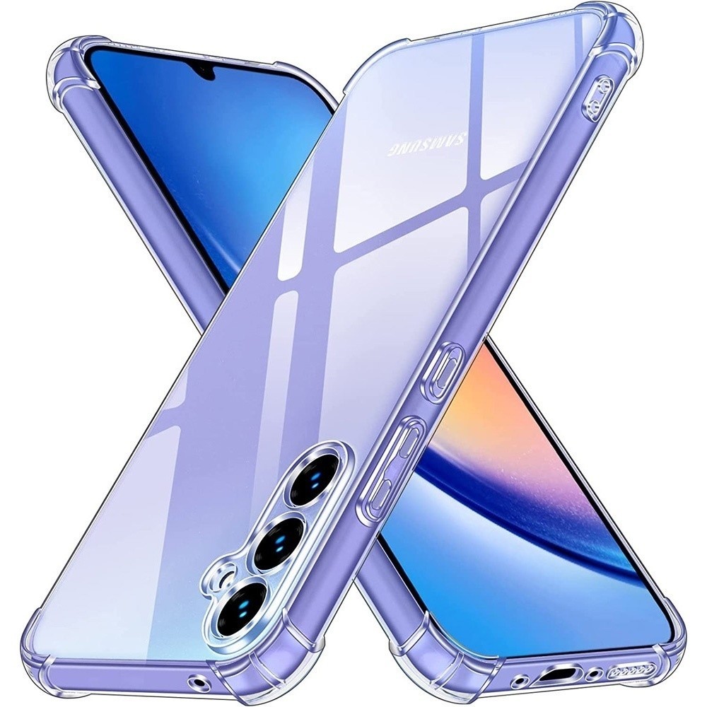 เคสใส A55 เคสกันกระแทก ซัมซุง A05 A05S เคสนิ่ม สำหรับ Samsung Gaxlay A15 A25 A35 5G รุ่นใหม่ เคสโทรศัพท์มือถือแบบใส - รูปที่ 2