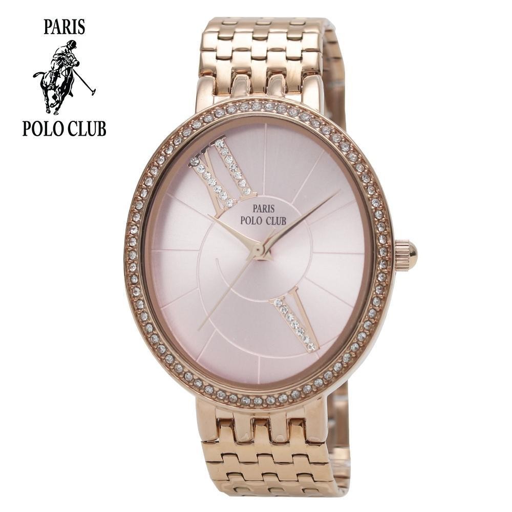 Paris Polo Club PPC-230307 นาฬิกาข้อมือผู้หญิง Paris Polo นาฬิกาปารีส โปโล สุดหรู ประกันศูนย์ไทย1ปี