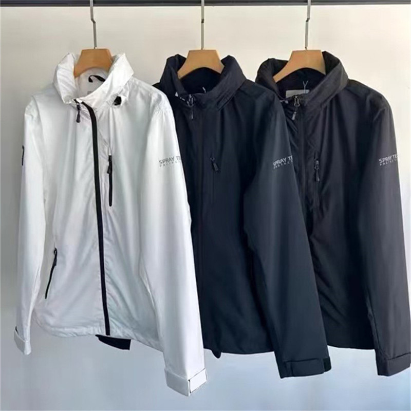 Helly Hansen Original Hooded Outdoor Jacket เสื้อแจ็คเก็ต Unisex เสื้อกีฬา Bomber Jacket