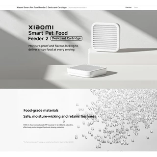 Xiaomi Smart Pet Food Feeder 2 Cartridge ตลับดูดความชื้น ชุดกล่องอบแห้งเชื่อมต่อกับ MiHome APP
