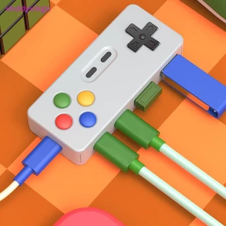 Vhdd 4in1 Gamepad Modelling HUB ตัวควบคุมเกมคอมพิวเตอร์ USB Type-C USB-C อะแดปเตอร์อินเทอร์เฟซสําหรับแล็ปท็อป PC เมาส์คีย์บอร์ด U-Disk TH
