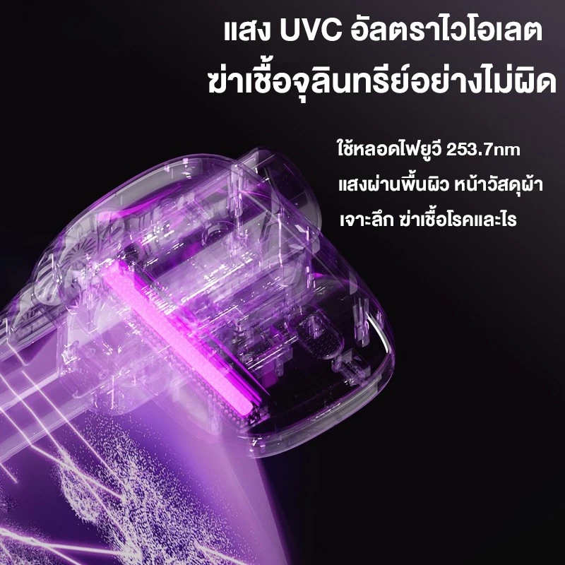เครื่องดูดฝุ่นไร้สาย 7in1 ใช้ได้ทั้งในรถและในบ้าน thumbnail 8