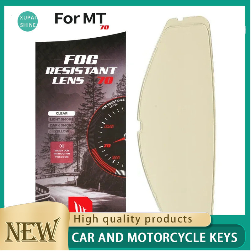 [ReadyStock]Helmet Visor Film Anti fog Film Sticker for MT THUNDER 4 SV STINGER 2 MT-V-28B Full Face