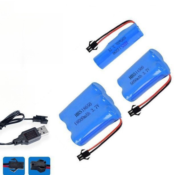 14500ความจุสูงแบตเตอรี่ลิเธียม3.7V ชาร์จใหม่ได้