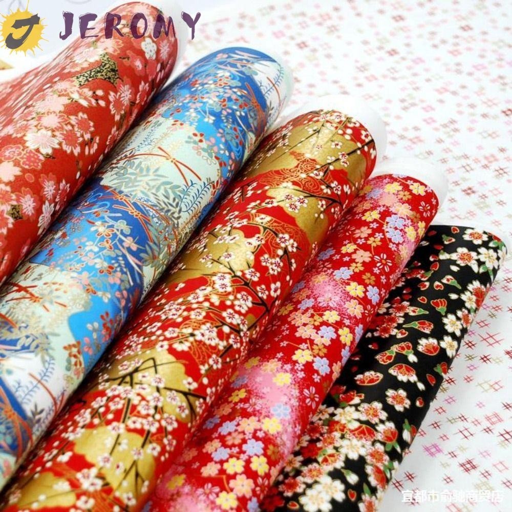 Jeromy กระดาษห่อของขวัญ สไตล์ญี่ปุ่น ลายซากุระ ดอกซากุระ 42*58 ซม.
