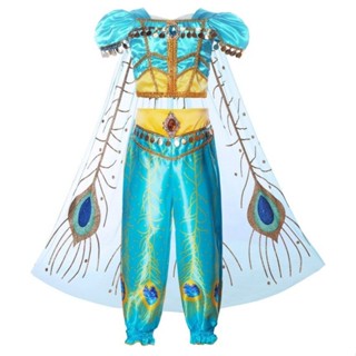 KIDSZONE ชุดเจ้าหญิง ชุดเจ้าหญิงจัสมิน ชุดแฟชั่นชุดแฟนซี ชุด…