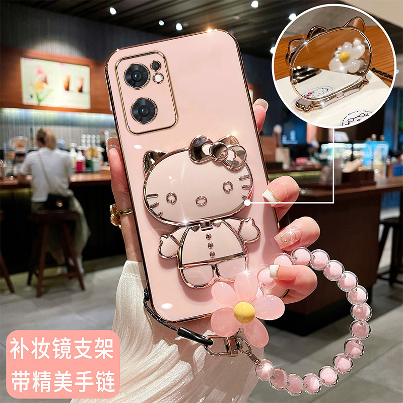 เคส OPPO reno 12 reno 7 5G reno 7 4G 7 pro reno 8 4G reno 8 5G reno 8 pro เคสโทรศัพท์ Stitch bracket ฟรีสร้อยข้อมือหญ้าห้าใบเคสโทรศัพท์