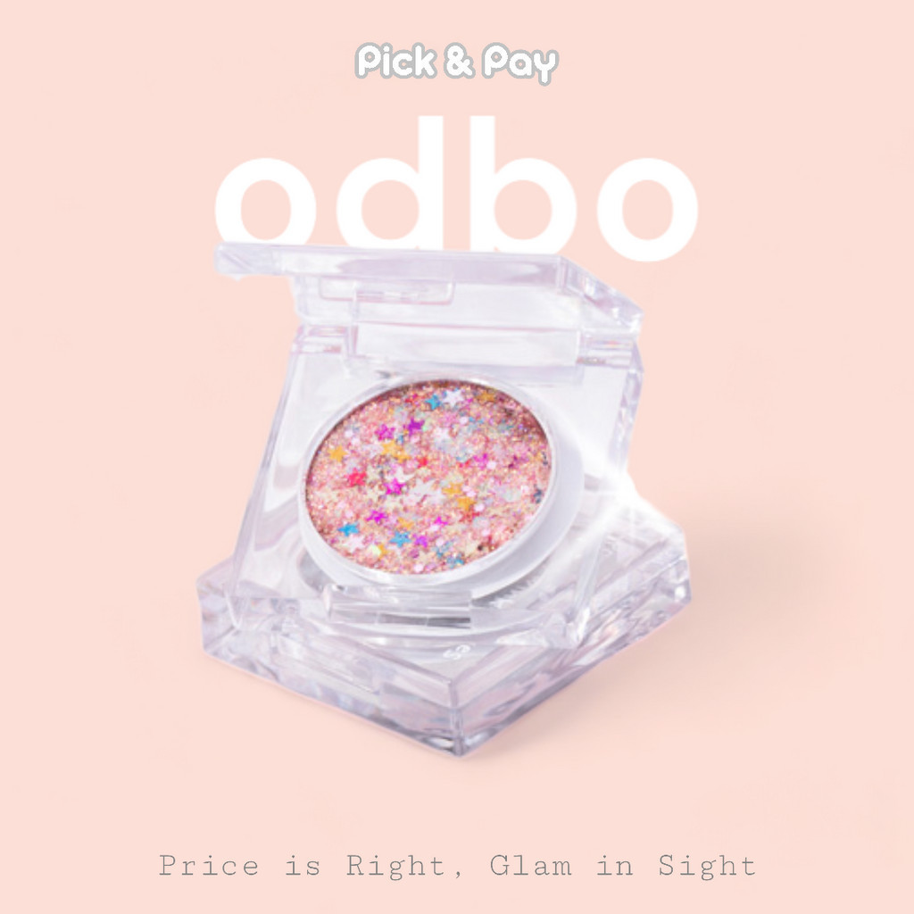 ODBO อายแชโดว์ กลิตเตอร์ เนื้อกลิตเตอร์ POP IT WINK EYES (OD2020)
