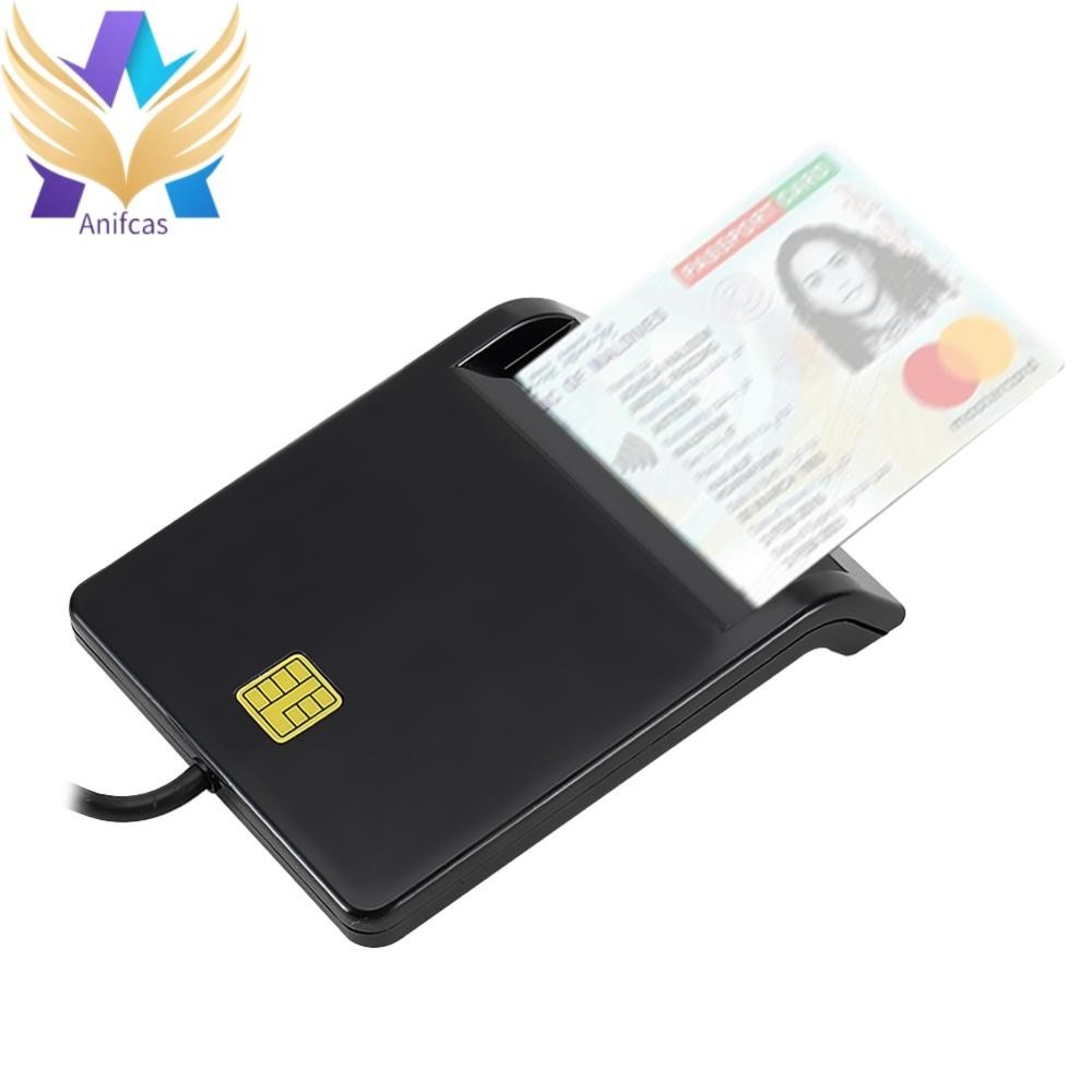 เครื่องอ่านการ์ดอัจฉริยะ USB DNIE ATM CAC IC ID SIM Card Reader สําหรับ Windows Linux ราคา ถูกที่สุด ดีลบีเคเค แกลเลอรีภาพที่ 7