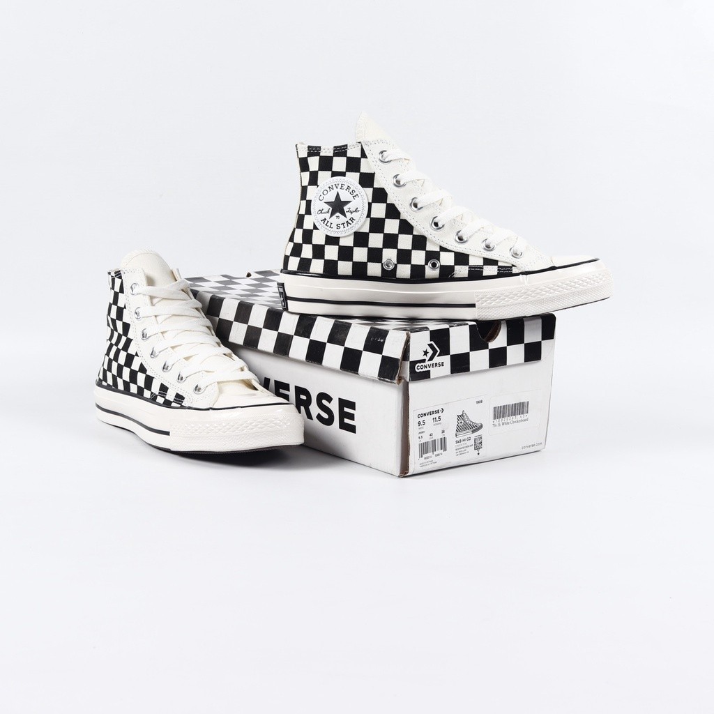 (SLPRDS) Sepatu Converse All Star 70s Hi White Checkerboard - Converse 70s  รองเท้ากีฬา