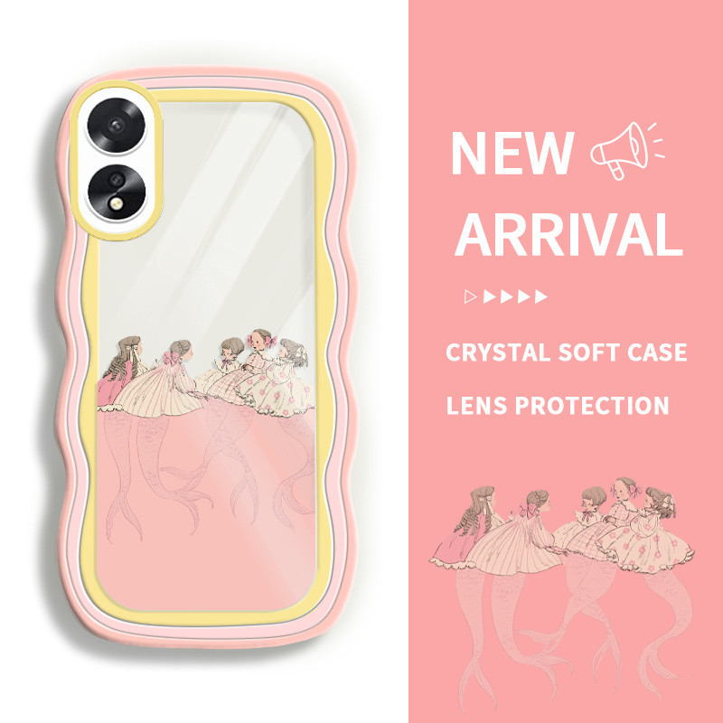 กรณี HP สําหรับ Oppo A38 A39 สําหรับ OppoA38 OPOP A38 0PP0 A39 OP ปลอก Softcase Kesing Lucu โทรศัพท์