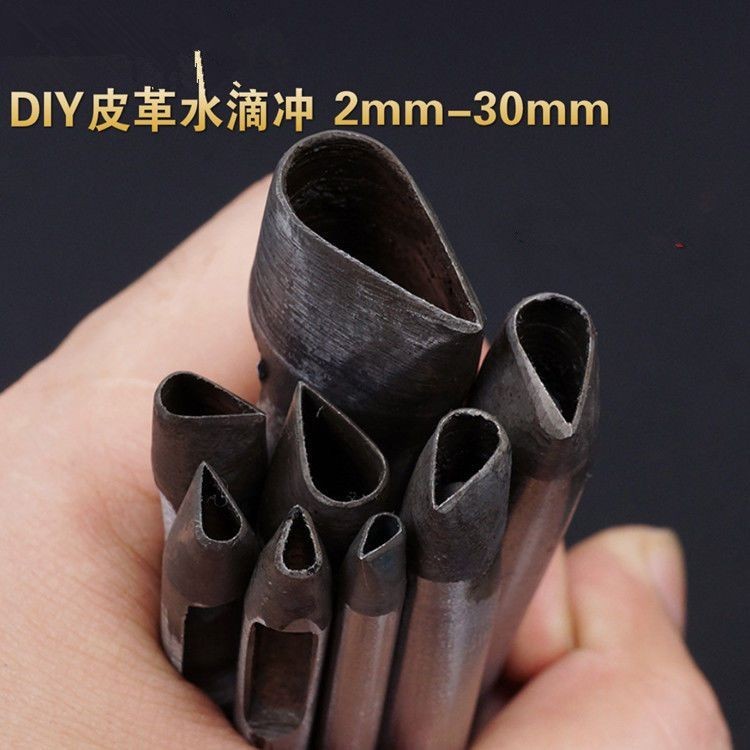 Hole Punch Punch Water Drop Punch DIY หมูถุงน้ําดี Punch เหล็กดอกไม้ Punch พิเศษรูปดอกไม้ Punch เข็ม