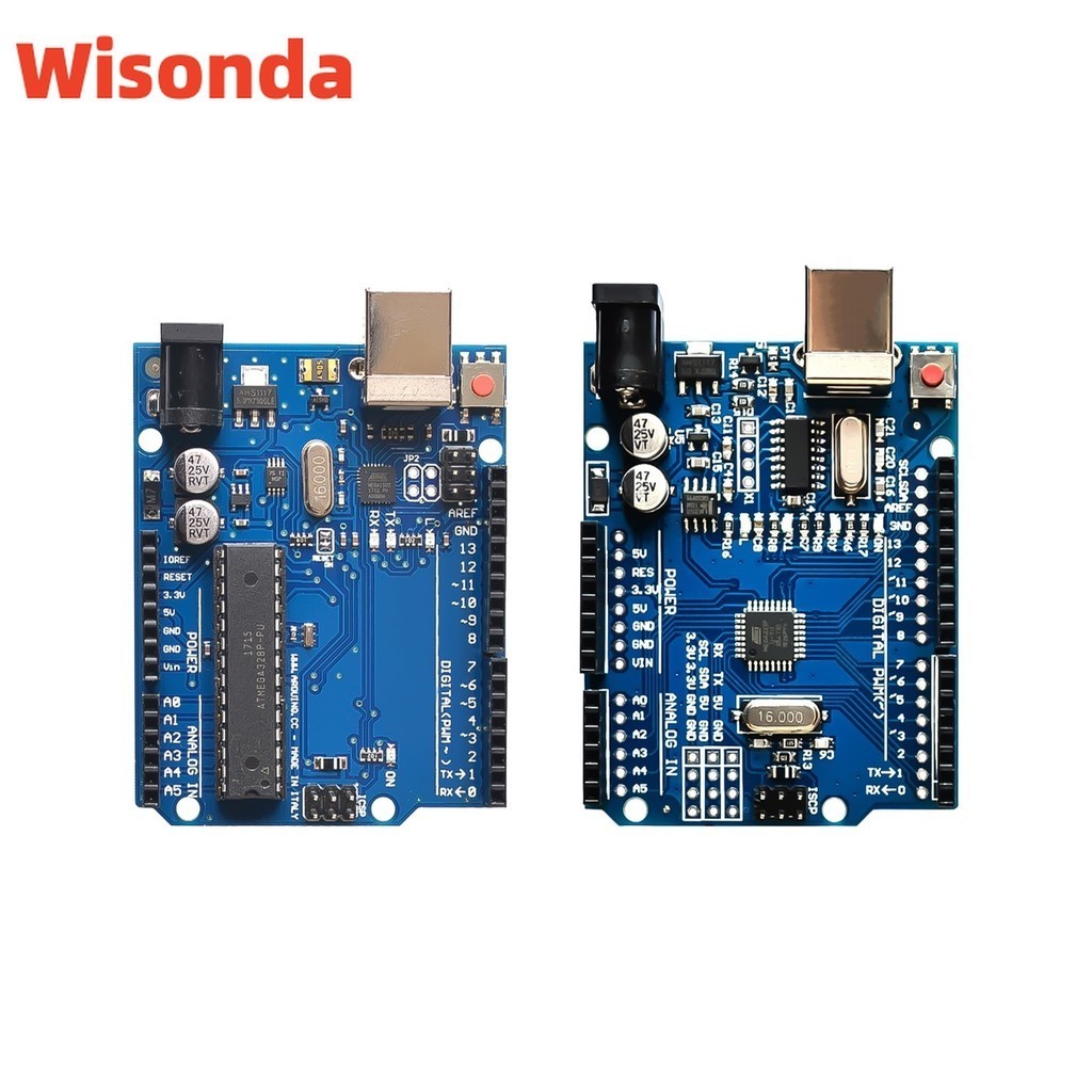 บอร์ด UNO R3 UNO UNO R3 CH340G+MEGA328P/ATMEGA16U2+MEGA328P ชิป 16Mhz สําหรับ Arduino UNO R3 บอร์ดพั