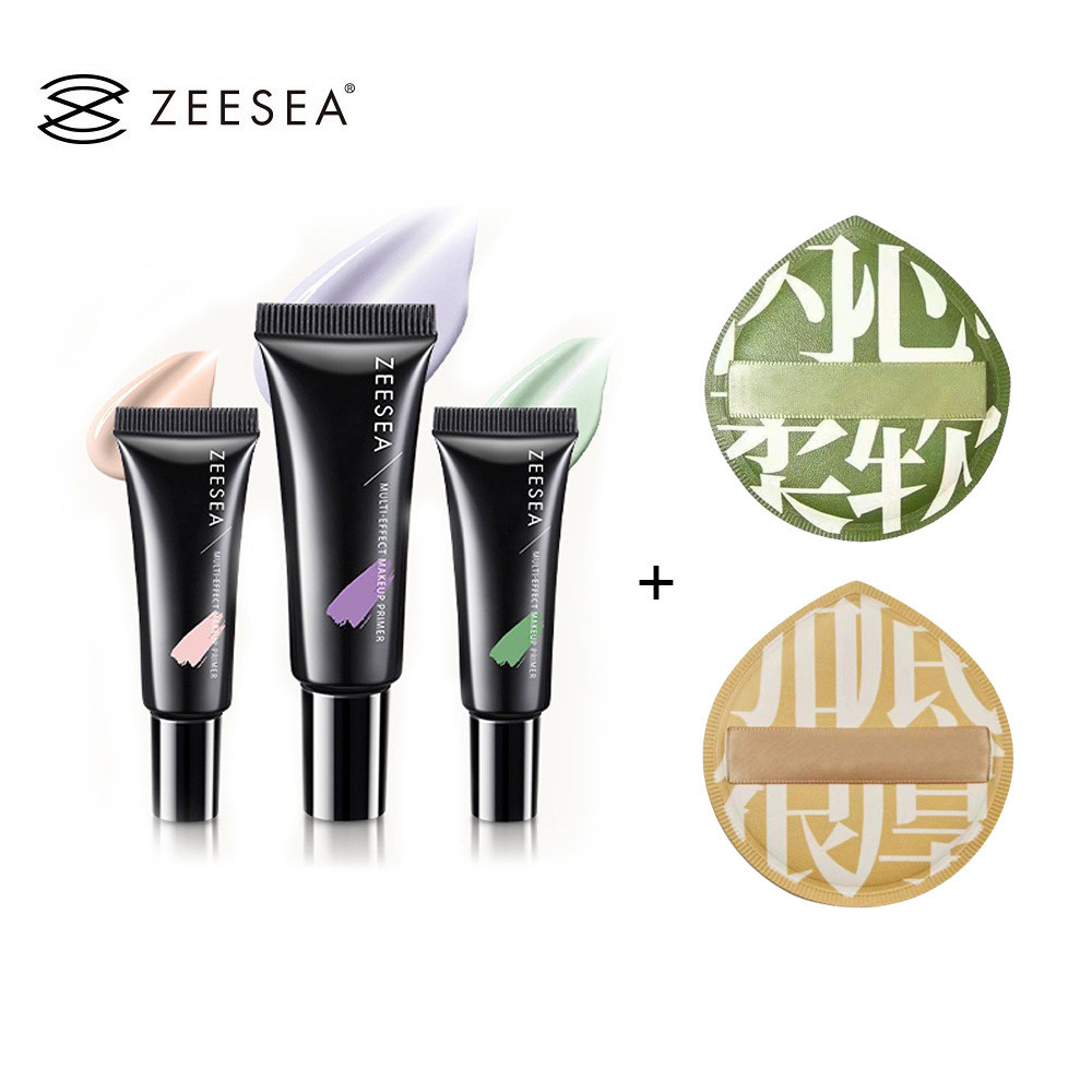Zeesea ไพรเมอร์ รองพื้น เพิ่มความชุ่มชื้น กันน้ํา 10 กรัม 3 สี
