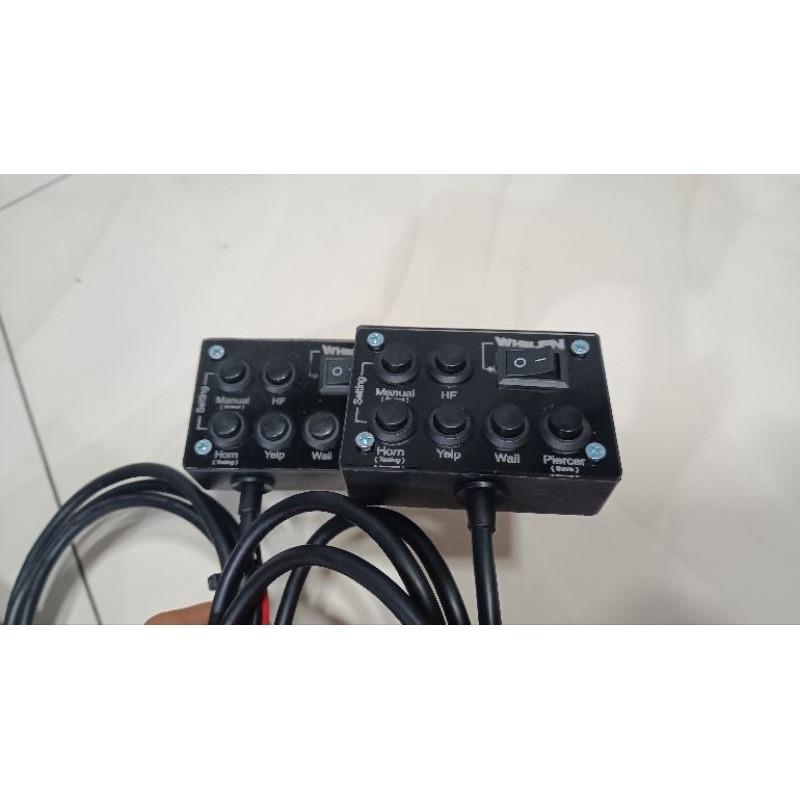 TOMBOL WHELEN SIRINE JUMPER BUTTON อะคริลิคและปกติ