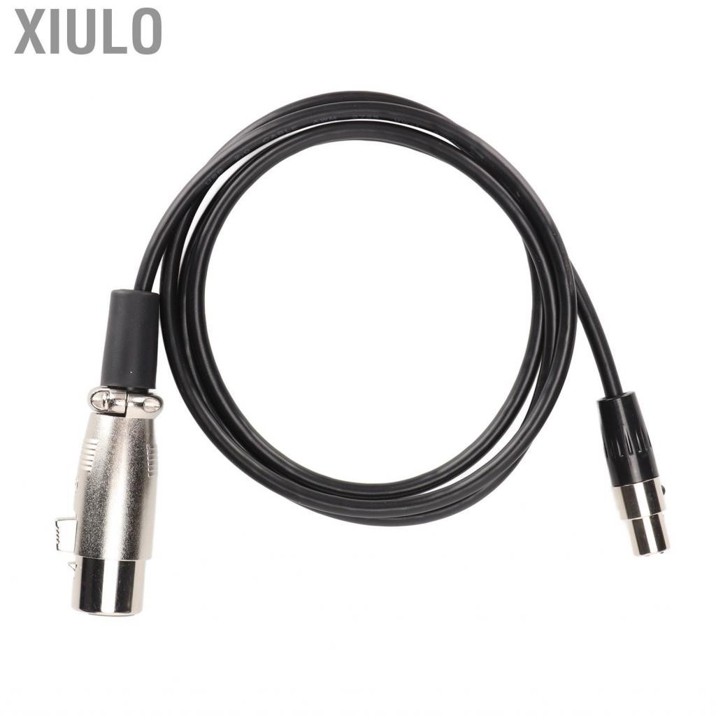 Xiulo สายแปลง 3 Pin Mini XLR Female 3.3 เมตร PVC Jacket HiFi