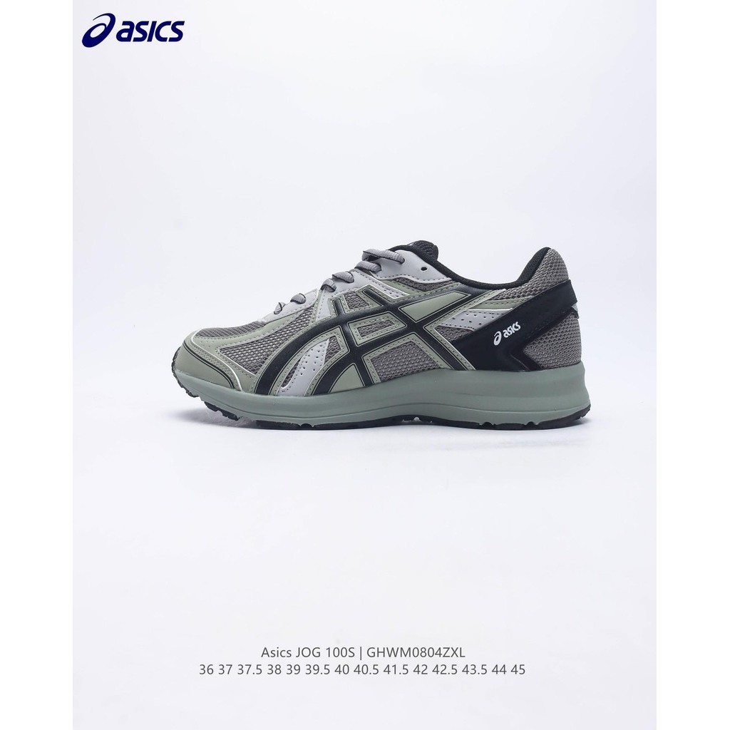 เอสิคส์ Asics Jog 100s ASICS Limited Edition Lightweight Low top Non slip Running Shoes รองเท้าวิ่ง รองเท้าบาสเกตบอล รอง