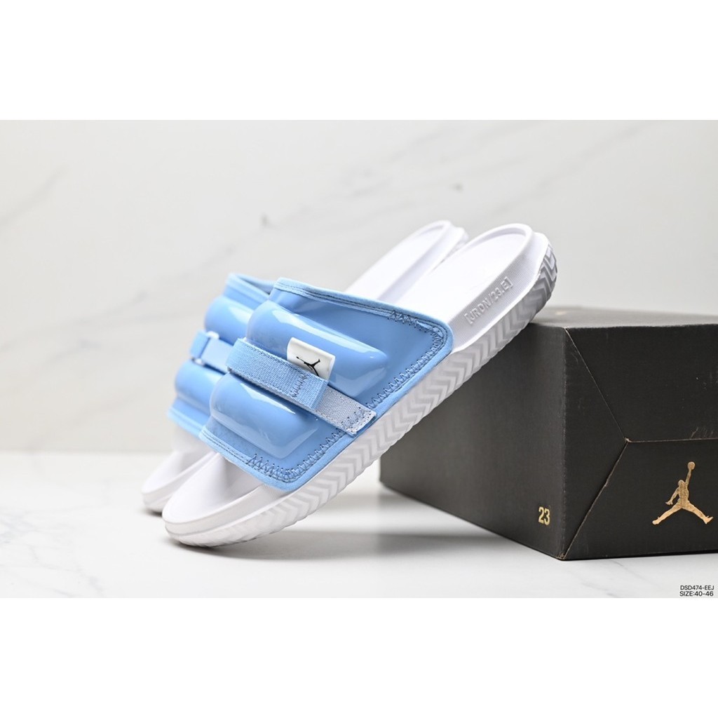 ของแท้ 100% Nike Air Jordan Super Play Jordan รองเท้าแตะ AJ กันลื่น สําหรับผู้ชาย