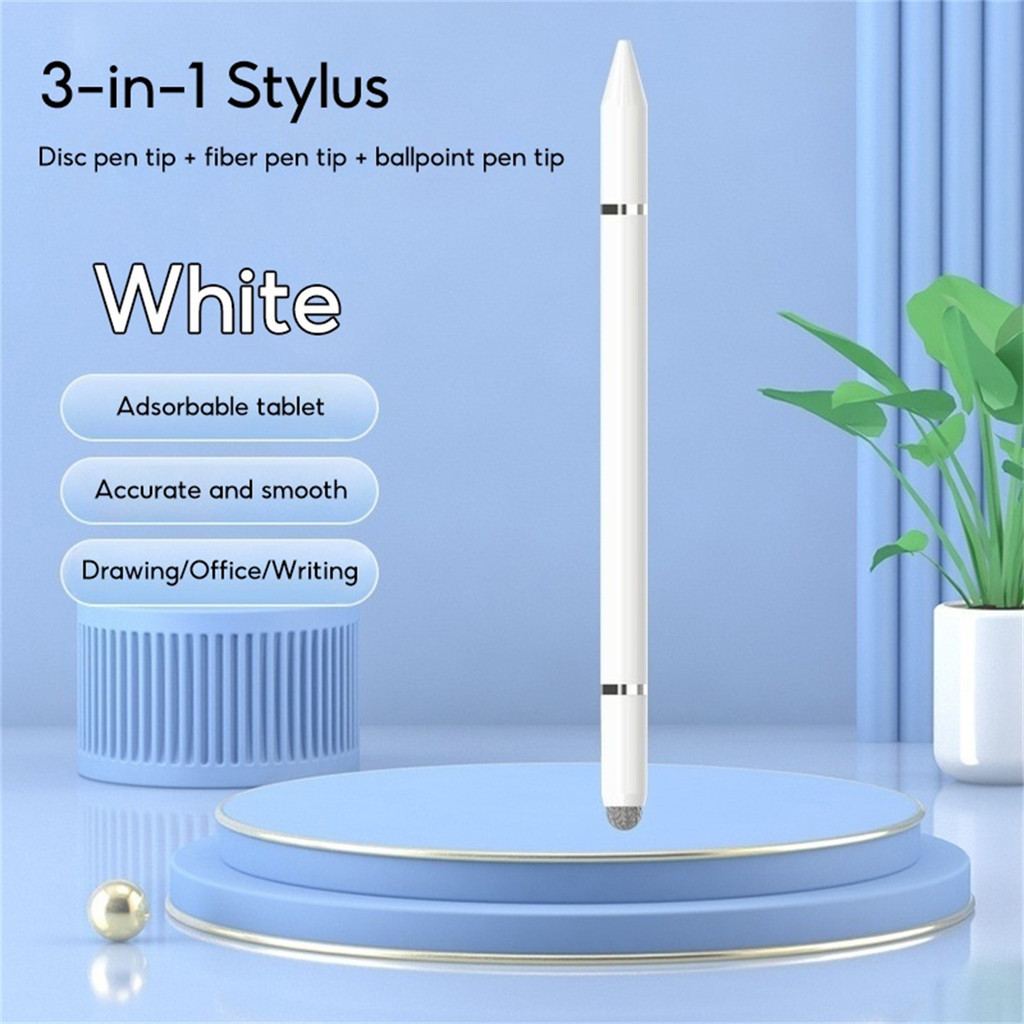 ปากกาสไตลัส Capacitive สําหรับ iPad Matepad Phone Android Touch Screen Pencil for ipad Stylus pen รุ่นอัพเกรด