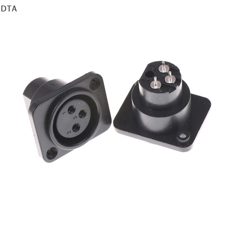 Dta แจ็คตัวเมีย XLR 3 Pin 3 ขา 2 ชิ้น