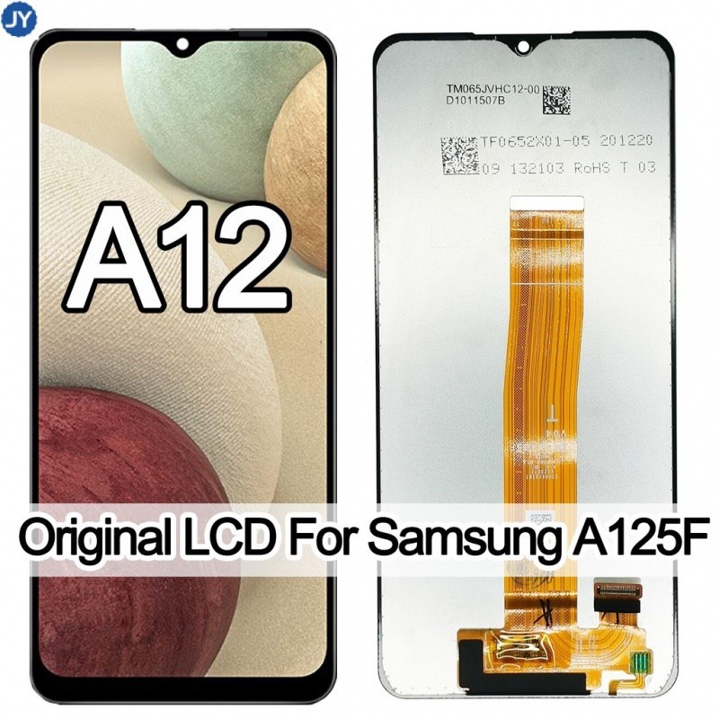 อะไหล่หน้าจอสัมผัส LCD แบบเปลี่ยน สําหรับ Samsung Galaxy A12 a125f a125f/DS