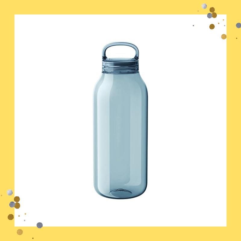 KINTO Water Bottle 500ml Blue Lightweight Water Bottle Dishwasher Safe My Bottle 20134