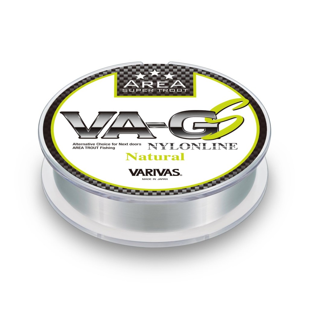 VARIVAS Super Trout Area VA-GS Nylon 150m Natural 2.5-3lb Line